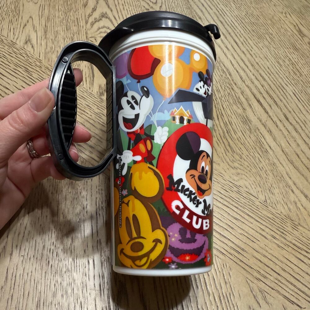 Whirley Warren Walt Disney World Parks Mickey Mouse Refillable Mug Tumbler